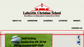 What Lafayettechristian.org website looked like in 2018 (5 years ago)