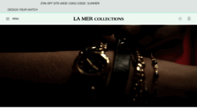What Lamercollections.com website looked like in 2018 (5 years ago)