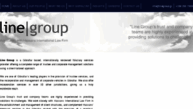 What Linegrouplimited.com website looked like in 2018 (5 years ago)