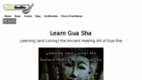 What Learnguasha.com website looked like in 2018 (5 years ago)