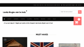 What Leukedingenvoorinhuis.nl website looked like in 2018 (5 years ago)