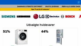 What Lavprishvidevarer.dk website looked like in 2018 (5 years ago)
