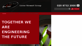What Lornestewart.co.uk website looked like in 2018 (5 years ago)