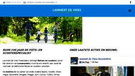 What Lammertdevries.net website looked like in 2018 (5 years ago)
