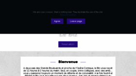 What Lebiz.fr website looked like in 2018 (5 years ago)
