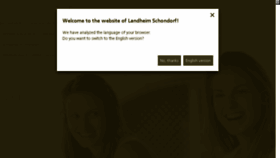 What Landheim-schondorf.de website looked like in 2018 (5 years ago)