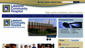 What Lakelandcommunityhospital.com website looked like in 2018 (5 years ago)