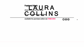 What Lauracollins.com website looked like in 2018 (5 years ago)