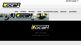 What Locar.com.br website looked like in 2018 (5 years ago)
