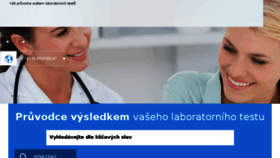 What Labtestsonline.cz website looked like in 2018 (5 years ago)