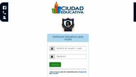 What Lauravicuna.ciudadeducativa.com website looked like in 2018 (5 years ago)