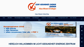 What Licht-gesundheit-energie.de website looked like in 2018 (5 years ago)