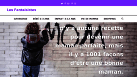 What Lesfantaisistes.com website looked like in 2018 (5 years ago)