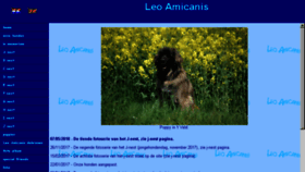 What Leoamicanis.nl website looked like in 2018 (5 years ago)
