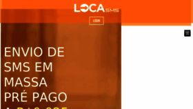 What Locasms.com.br website looked like in 2018 (5 years ago)