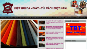 What Lefaso.org.vn website looked like in 2018 (5 years ago)