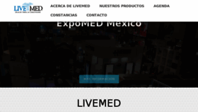 What Livemed.org website looked like in 2018 (5 years ago)