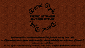 What Luthierssupplies.co.uk website looked like in 2018 (7 years ago)