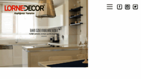 What Lornedecor.com website looked like in 2018 (5 years ago)