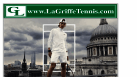 What Lagriffetennis.com website looked like in 2018 (5 years ago)