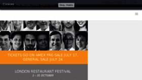 What Londonrestaurantfestival.com website looked like in 2018 (5 years ago)