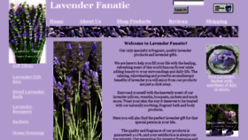 What Lavenderfanatic.com website looked like in 2018 (5 years ago)