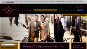 What Luxurytrainclub.com website looked like in 2018 (5 years ago)