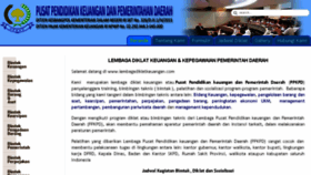 What Lembagadiklatkeuangan.com website looked like in 2018 (5 years ago)