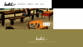What Loustal.com website looked like in 2018 (5 years ago)