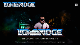 What Lightbridge.tv website looked like in 2018 (5 years ago)