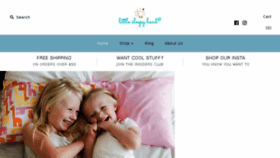What Littlesleepyhead.com website looked like in 2018 (5 years ago)