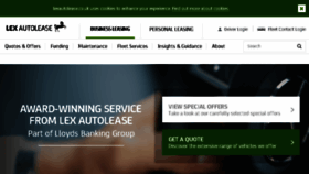 What Leasing4business.co.uk website looked like in 2018 (5 years ago)
