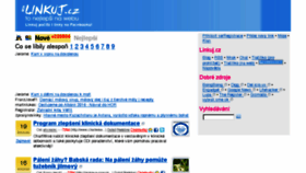 What Linkuj.cz website looked like in 2018 (5 years ago)