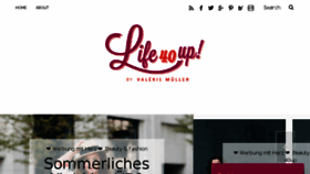 What Life40up.de website looked like in 2018 (5 years ago)