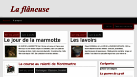 What Laflaneuse.org website looked like in 2018 (5 years ago)