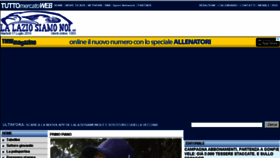 What Lalaziosiamonoi.it website looked like in 2018 (5 years ago)