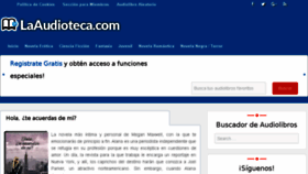 What Laaudioteca.com website looked like in 2018 (5 years ago)