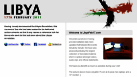 What Libyafeb17.com website looked like in 2018 (5 years ago)