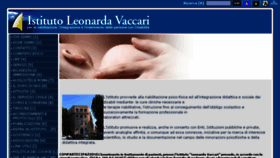 What Leonardavaccari.it website looked like in 2018 (5 years ago)