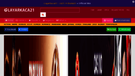 What Layarkaca21.com website looked like in 2018 (5 years ago)