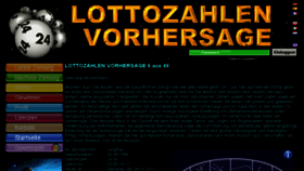 What Lottobase.de website looked like in 2018 (5 years ago)
