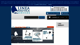 What Lineanauticaservices.com website looked like in 2018 (5 years ago)
