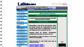 What Labiaba.com.ar website looked like in 2018 (5 years ago)