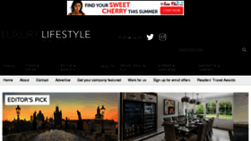 What Luxurylifestylemag.co.uk website looked like in 2018 (5 years ago)