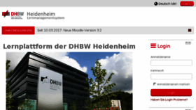 What Lms.dhbw-heidenheim.de website looked like in 2018 (5 years ago)