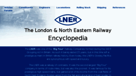 What Lner.info website looked like in 2018 (5 years ago)