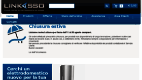What Linkasso.it website looked like in 2018 (5 years ago)