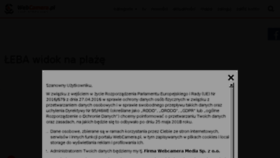 What Leba-neptun.webcamera.pl website looked like in 2018 (5 years ago)