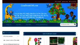 What Liendoanh360.com website looked like in 2018 (5 years ago)