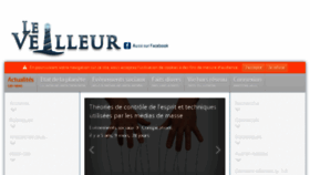 What Le-veilleur.com website looked like in 2018 (5 years ago)